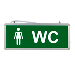 Световой указатель женский туалет