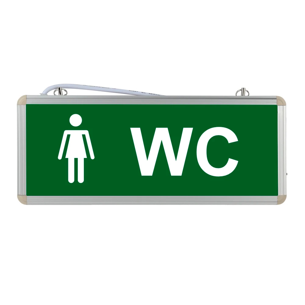 Световой указатель женский туалет